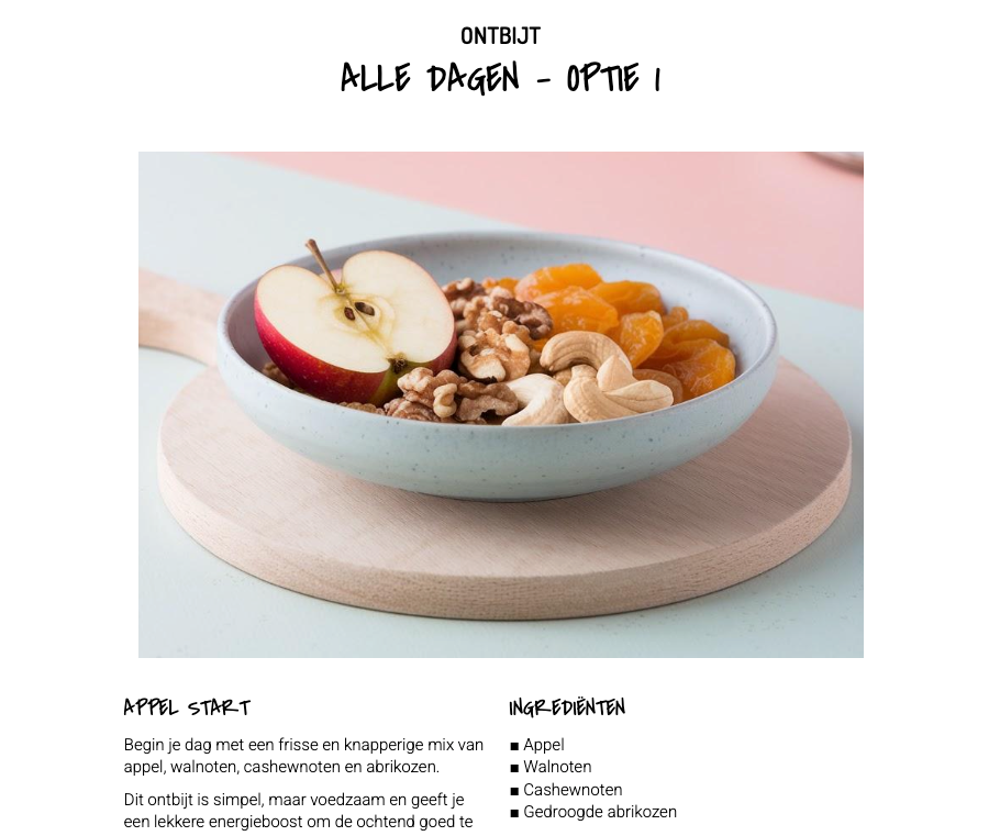 5 Day Fast Programma